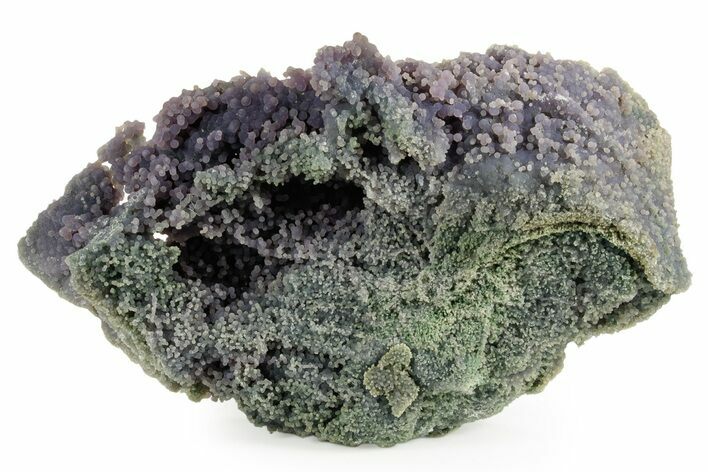 Purple and Green Botryoidal Grape Agate - Indonesia #370410